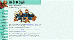 Desktop Screenshot of fluffandsuch.com